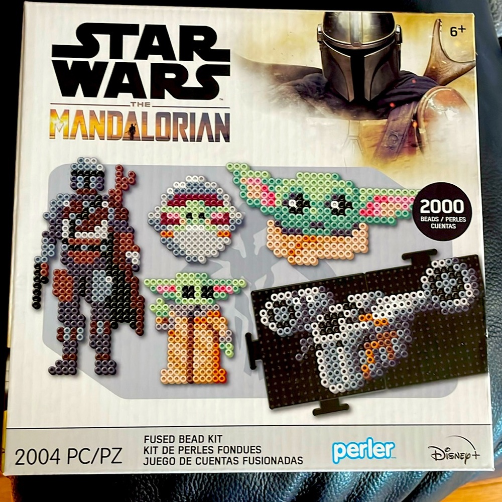 Star Wars Mandalorian Pearler Bead kit. 
New in box